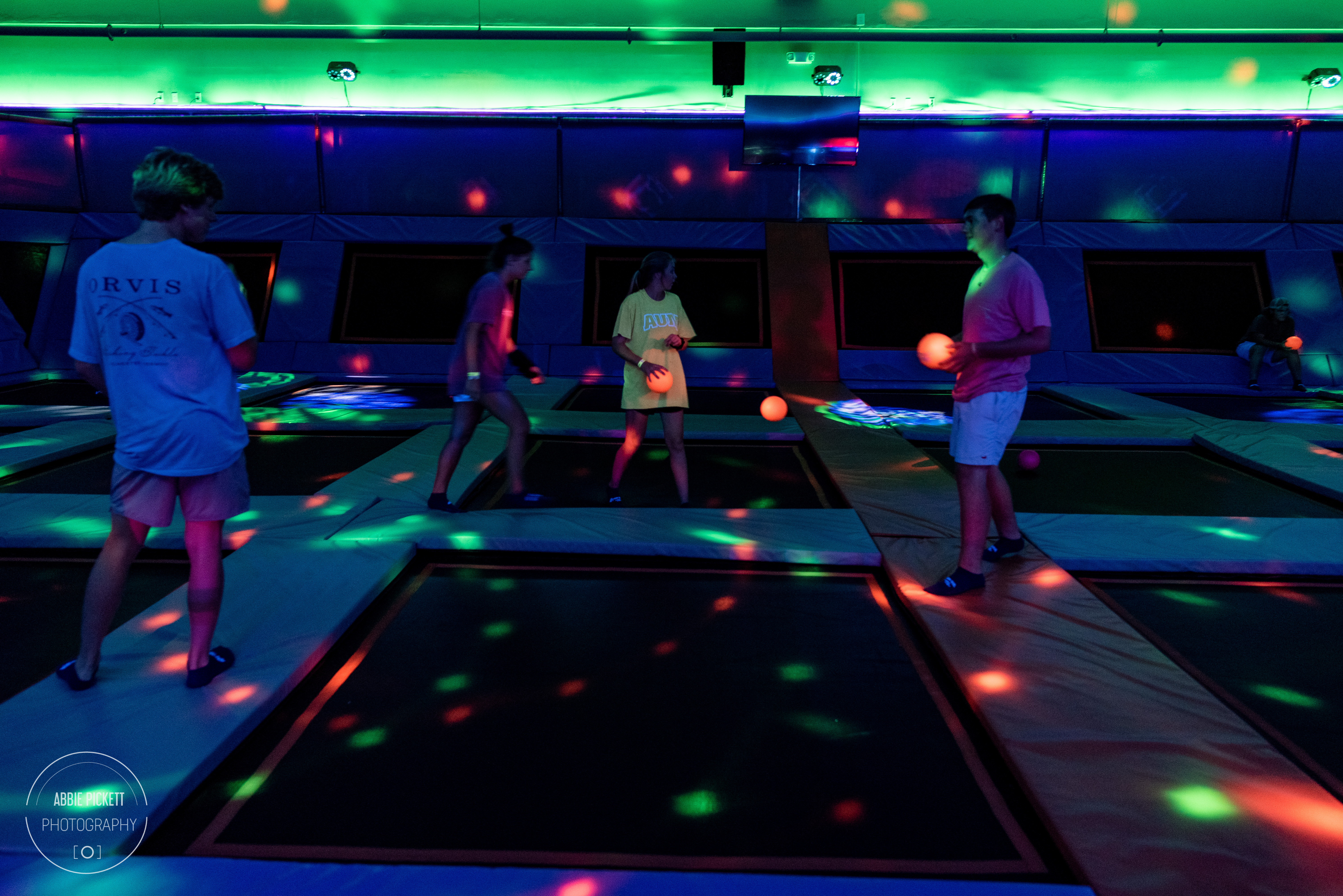 Neon Night at Trampoline Park